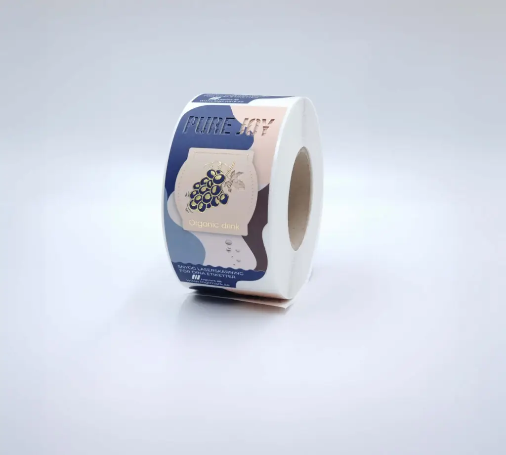 Etiketter med tryck - din design