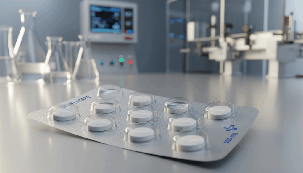 pharma produktmärkning märkning på blister