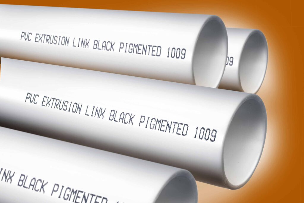 CIJ plaströr märkning bläck