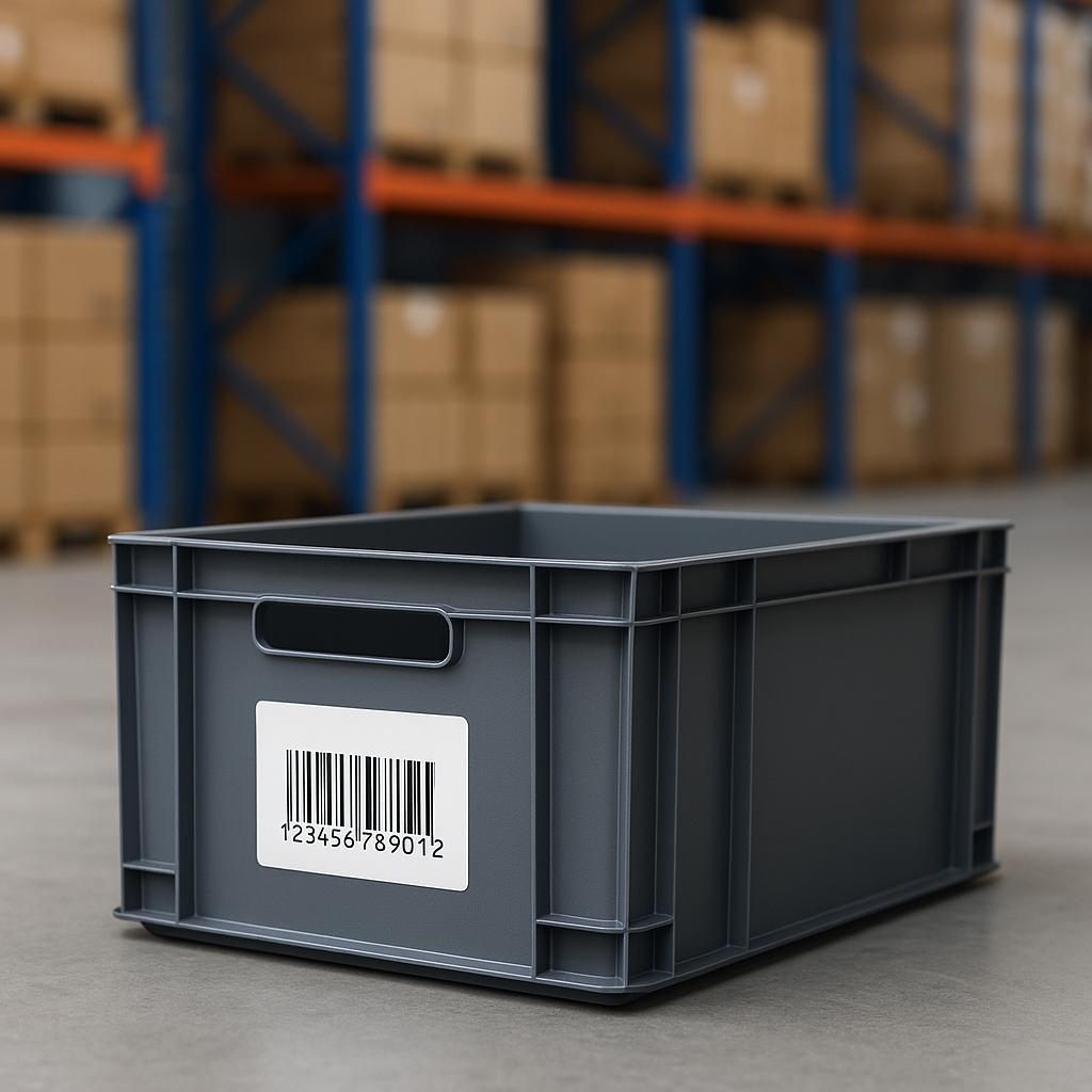 produktmärkning etikett plastback