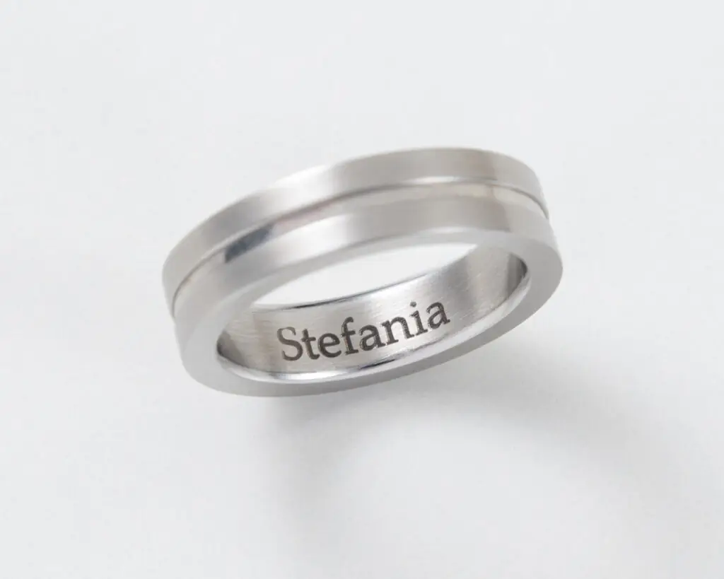 Lasergravering ring