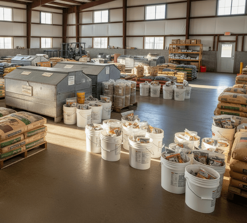 Djurfoder och lantbruk