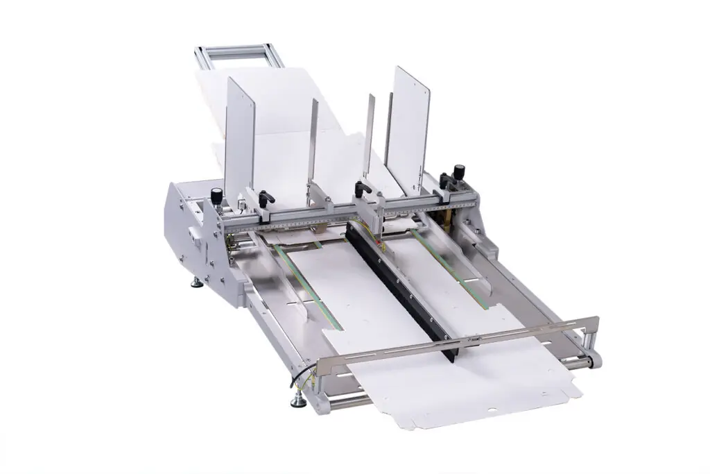 Feeder utmatningssystem