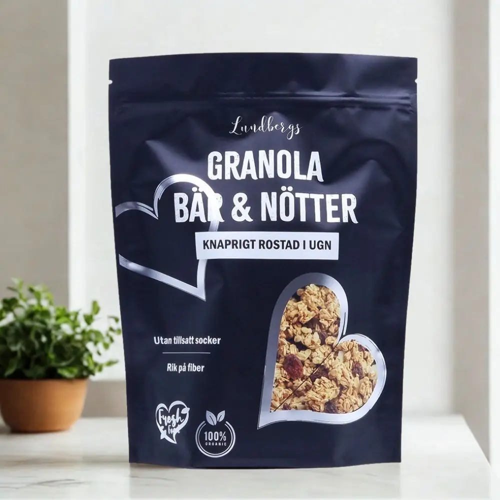 Livsmedelsförpackningar - Granola