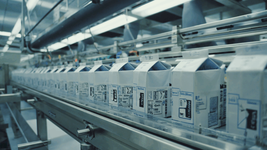 Bäst-före-datum märkning på tetra