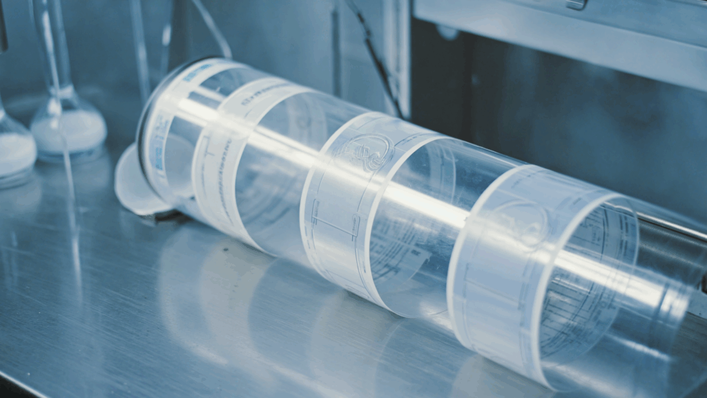 pharma produktmärkning märkning på askar seal etiketter säkerhetsetikett