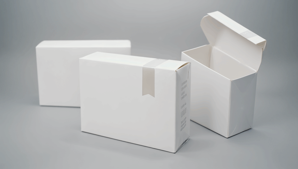 pharma produktmärkning märkning på askar seal etiketter säkerhetsetikett