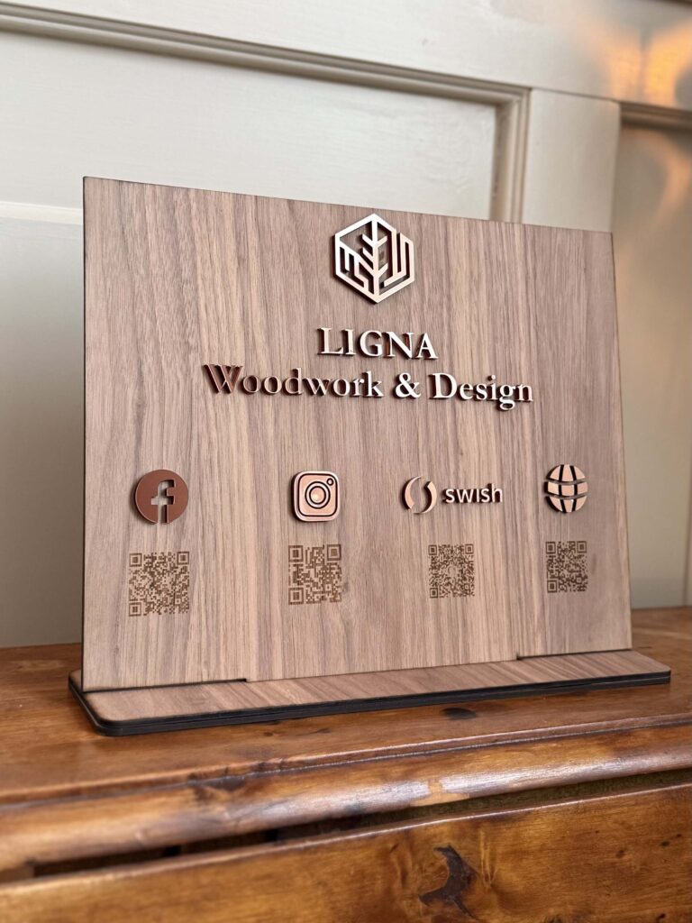 Ligna Woodwork Design AB Trotec lasermaskin