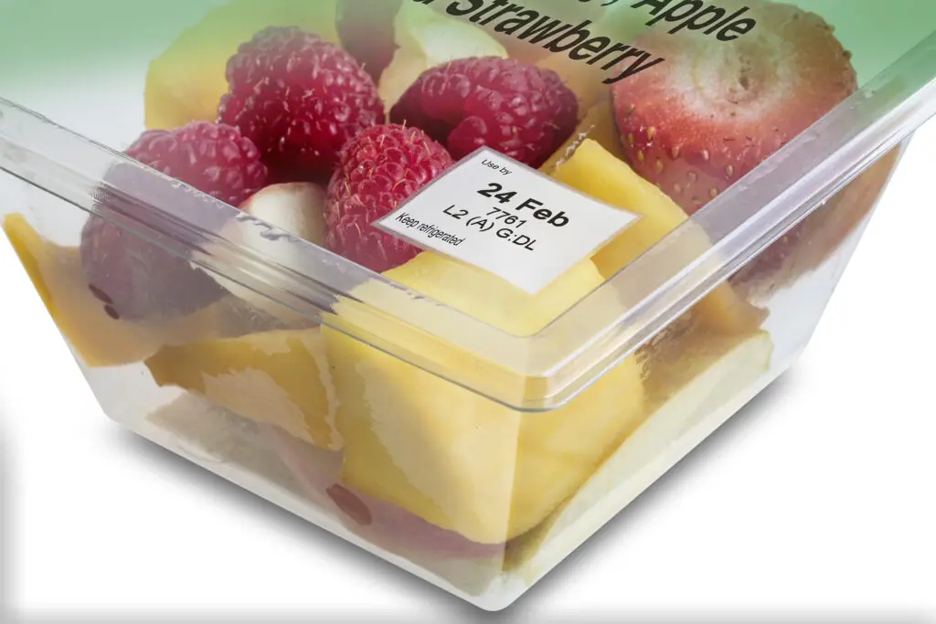 Produktmärkning på hårdplast