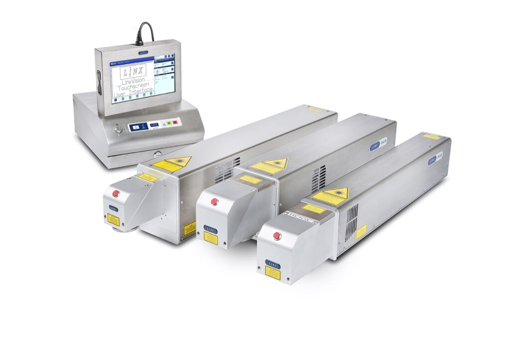 Lasermaskin Linx CSL-serien för hastighetsproduktion