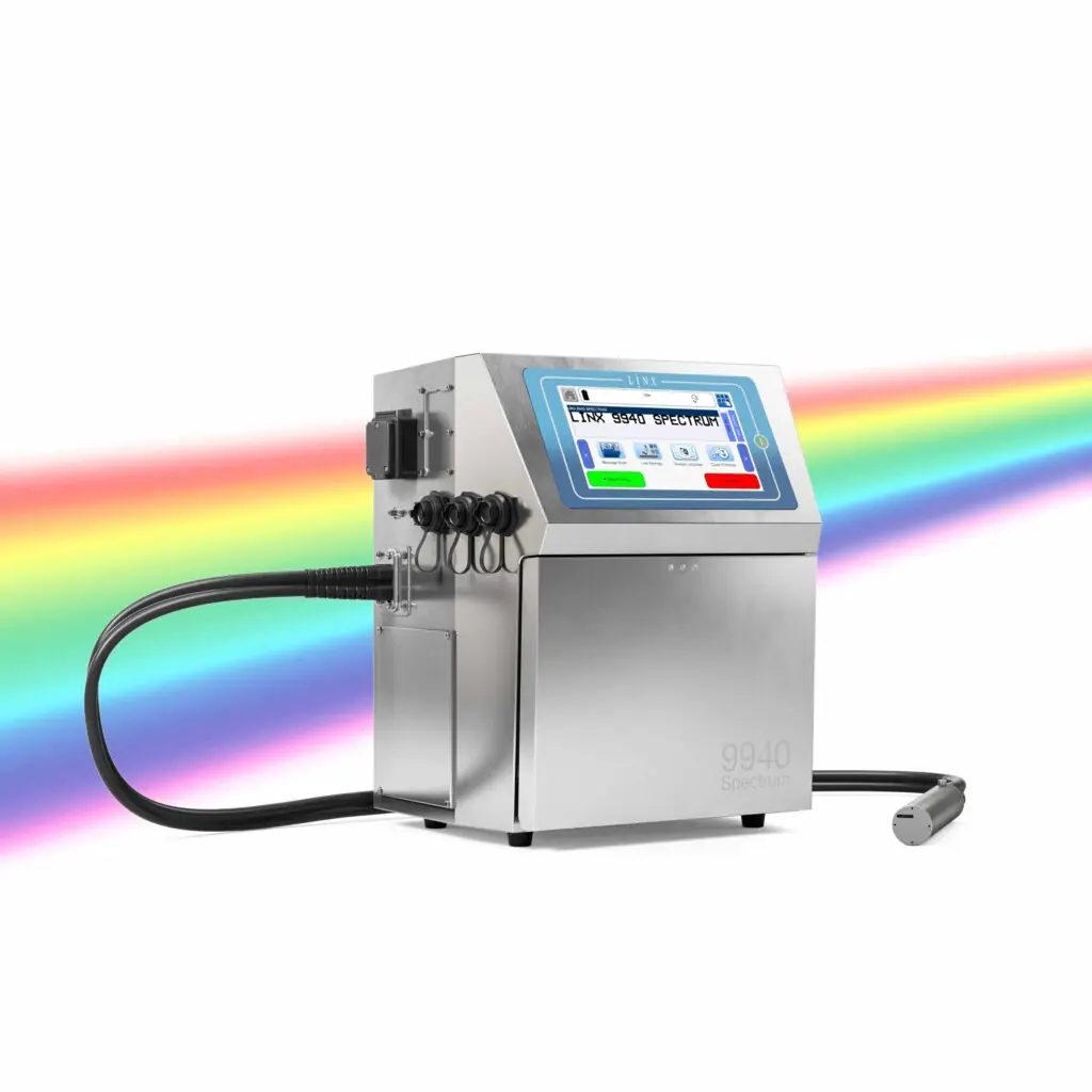 CIJ - Linx 9940 spectrum - bläckstråleskrivare kabelmärkning