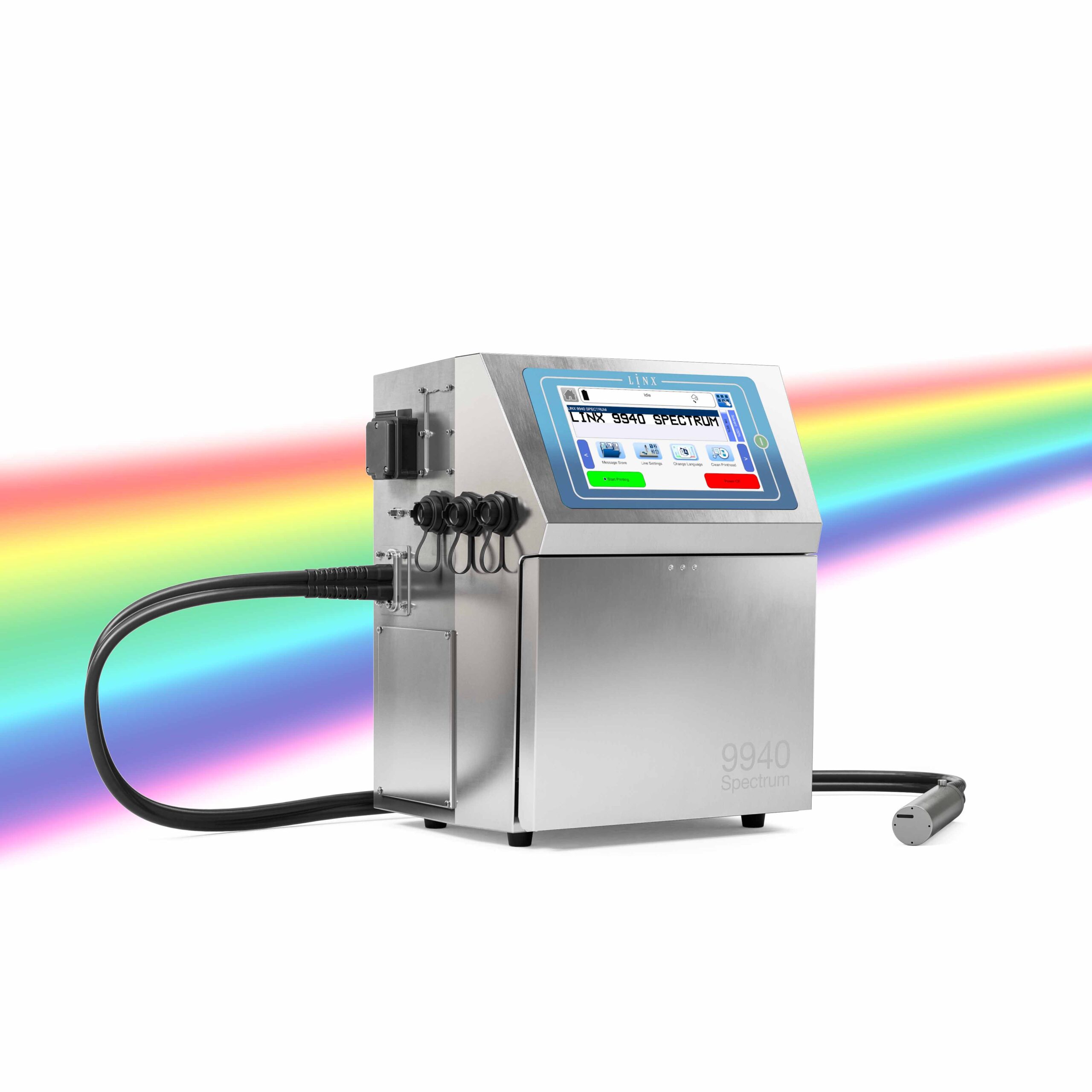 CIJ - Linx 9940 spectrum - bläckstråleskrivare kabelmärkning