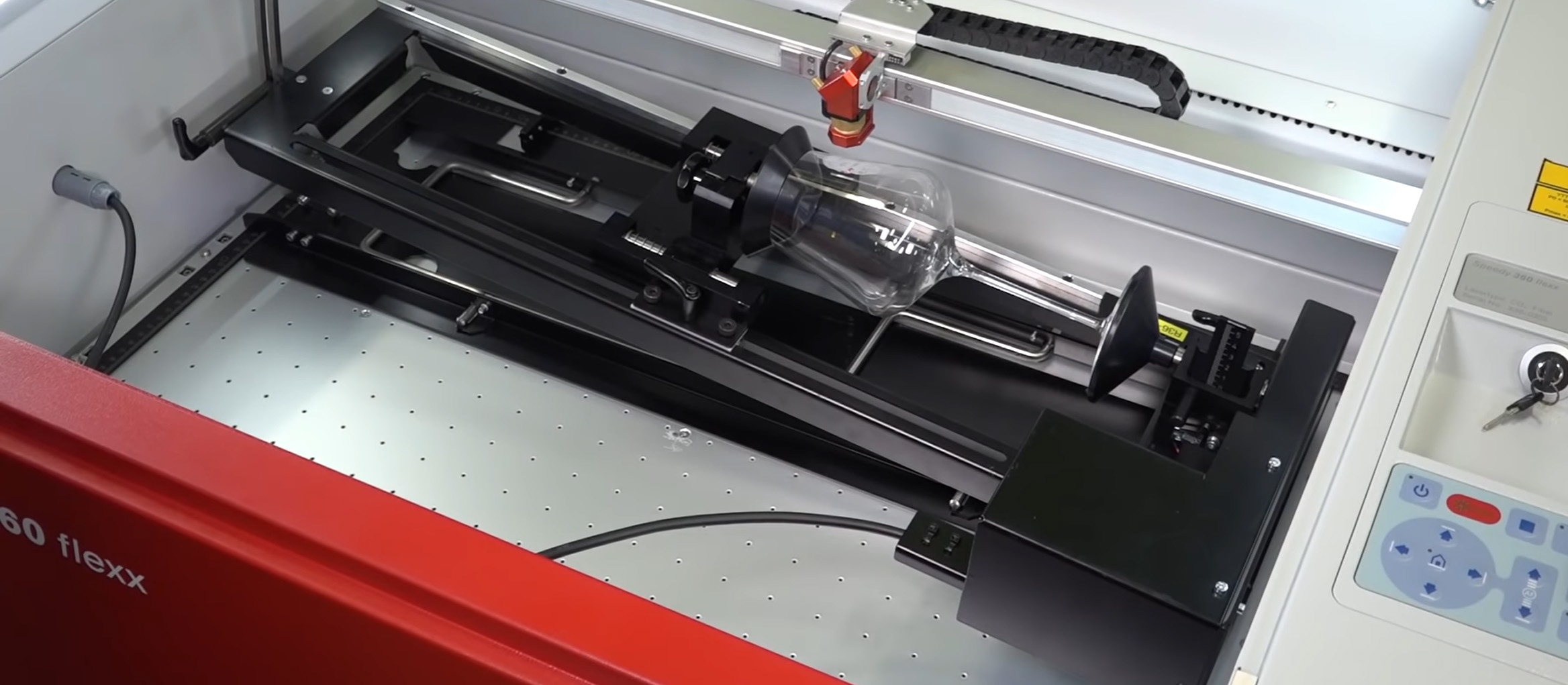Roterande tillbehör - Lasergraveringsmaskin