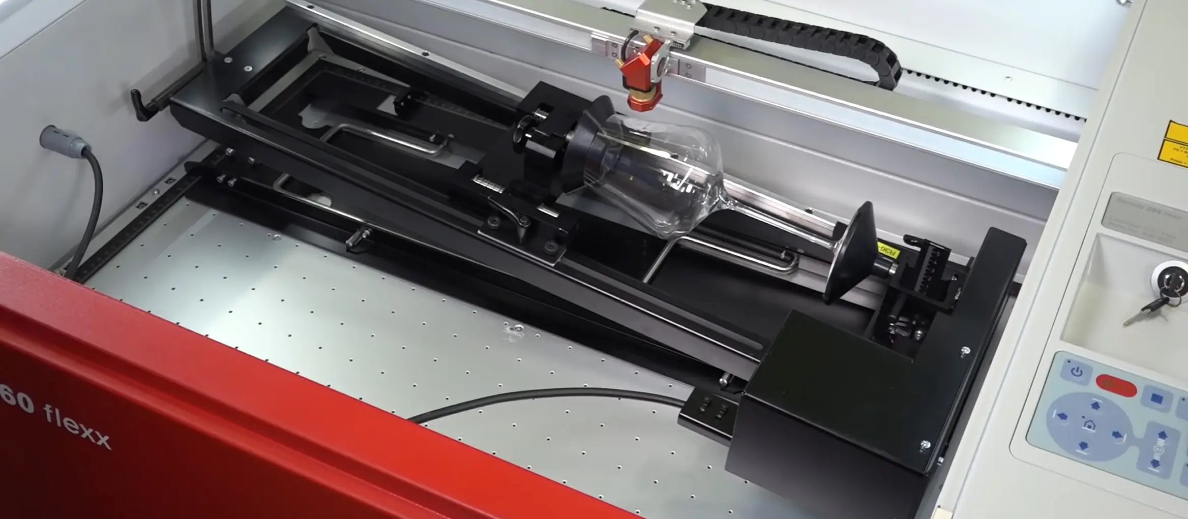 Roterande tillbehör - Lasergraveringsmaskin