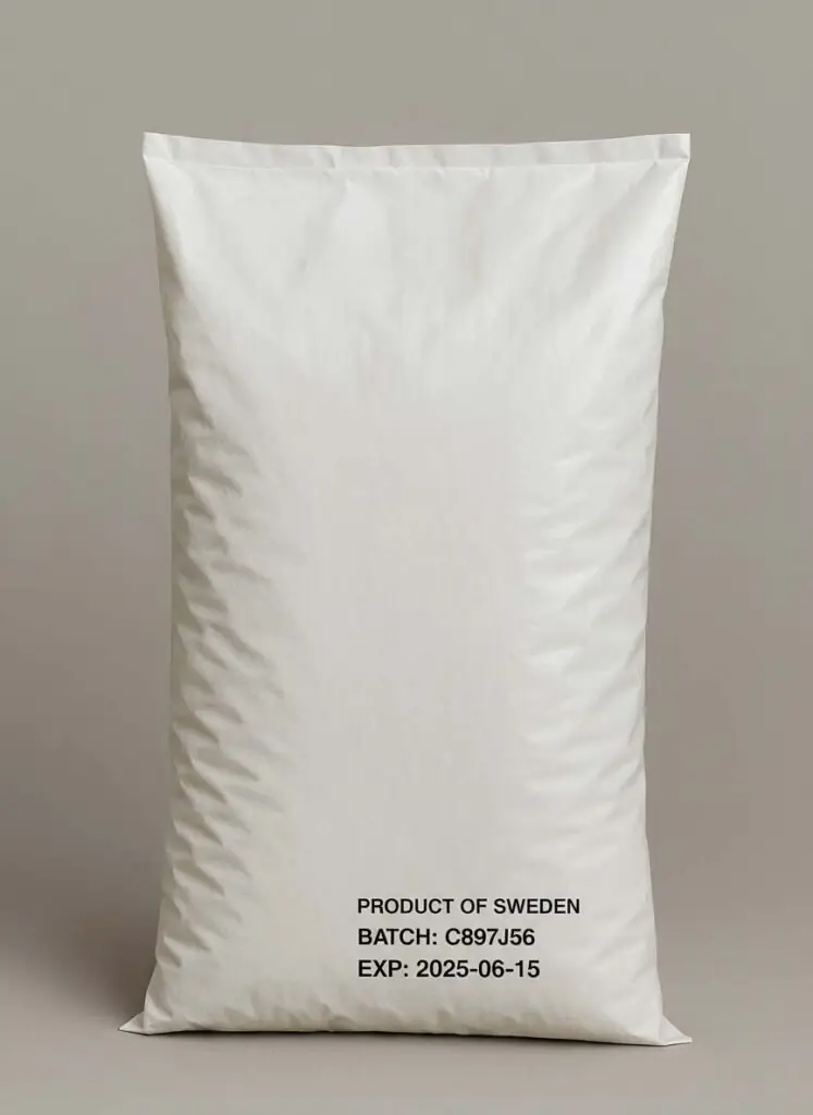 Produktmärkning plastsäck big bags TTO märkning