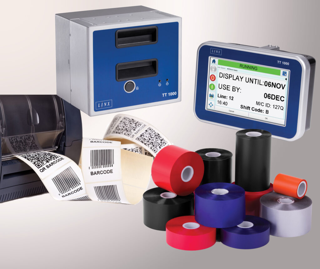 Termotransferskrivare TTO printer direkttermo