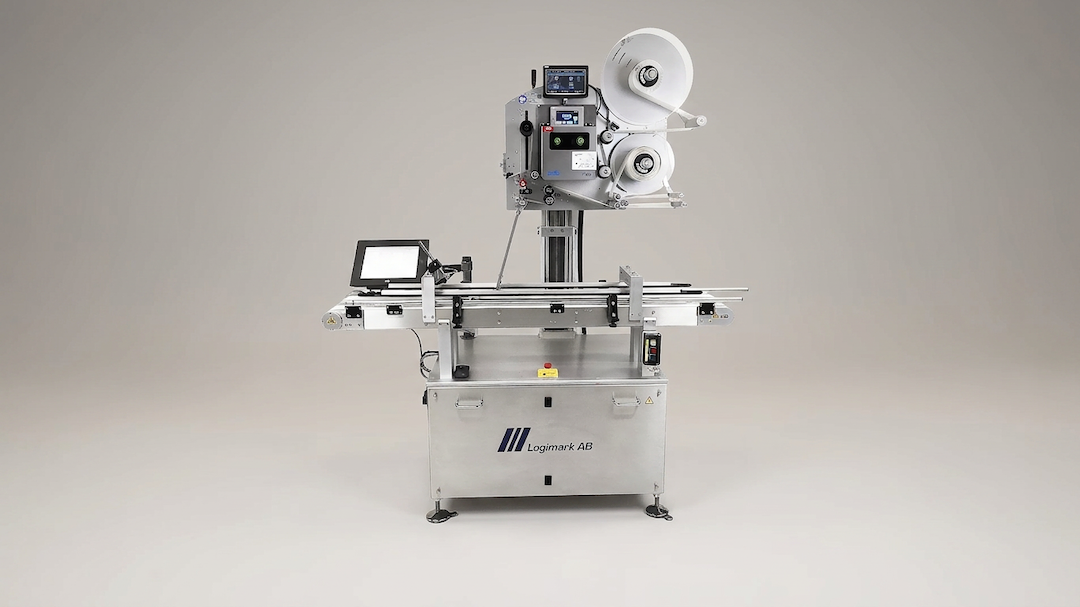 Specialmaskin Weber 4050 - etikettering av mattråg