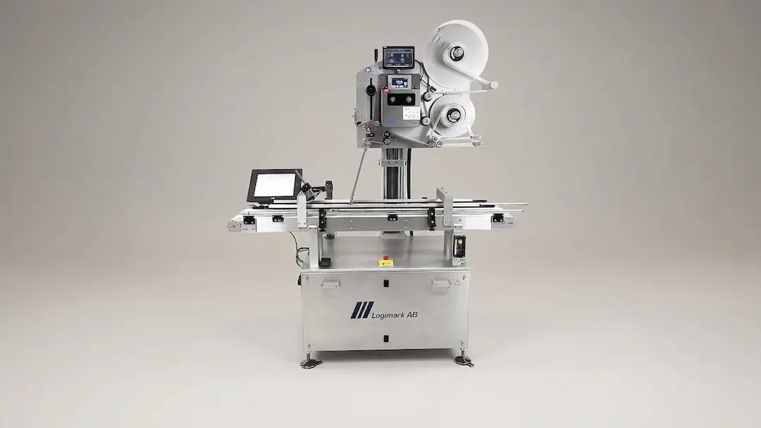 Specialmaskin Weber 4050 - etikettering av mattråg