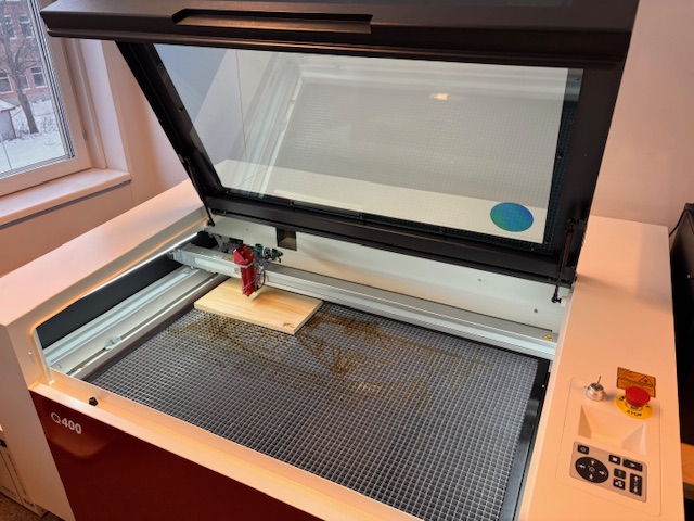 Polhemsskolan Trotec lasermaskin