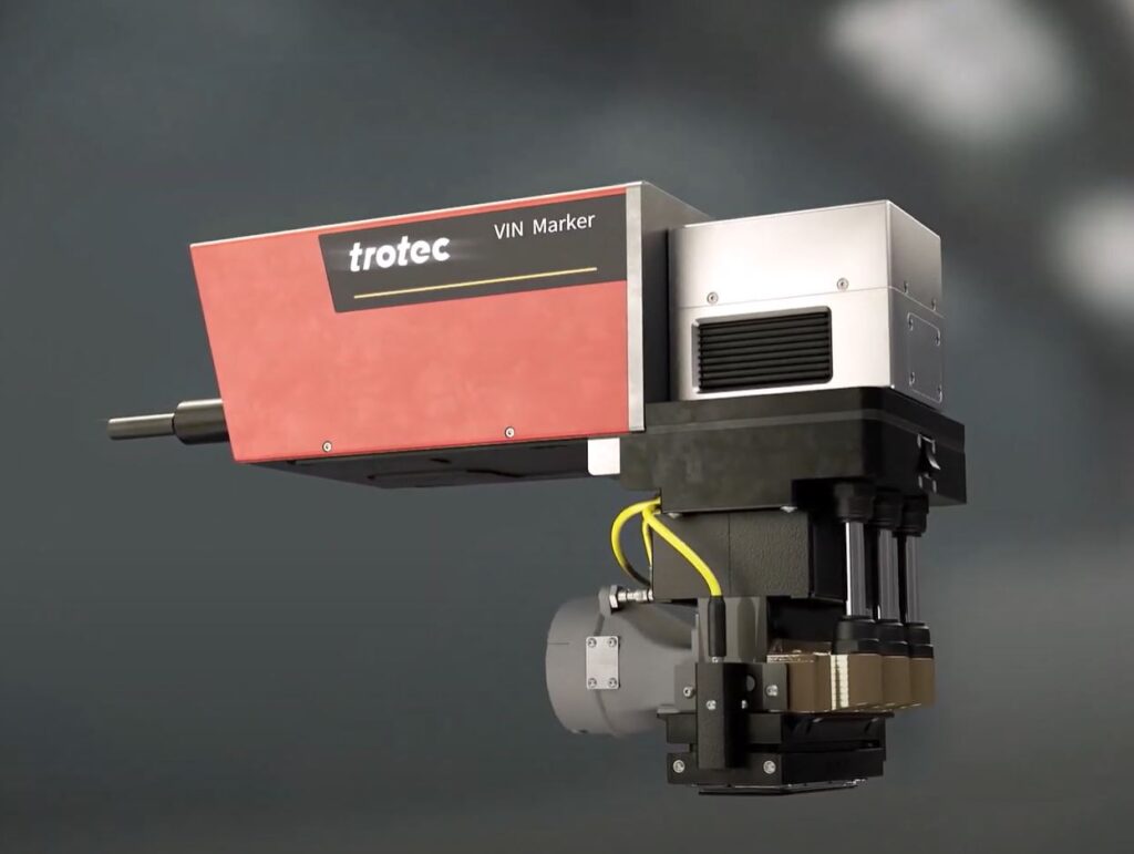 Trotec VIN Marker - Kraftfull fiberlaser designad för fordonsindustrin