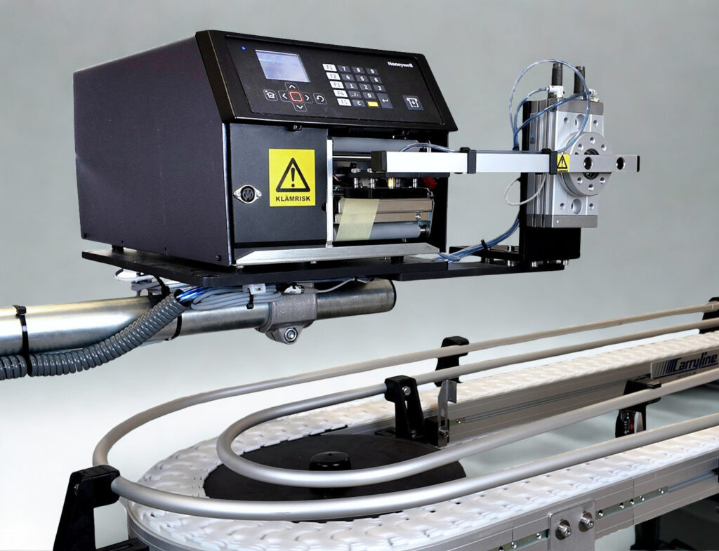 WLM Swingarm applicering etikettapplikator