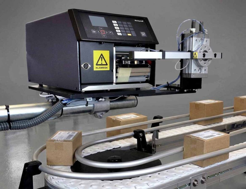 WLM Swingarm applicering etikettapplikator