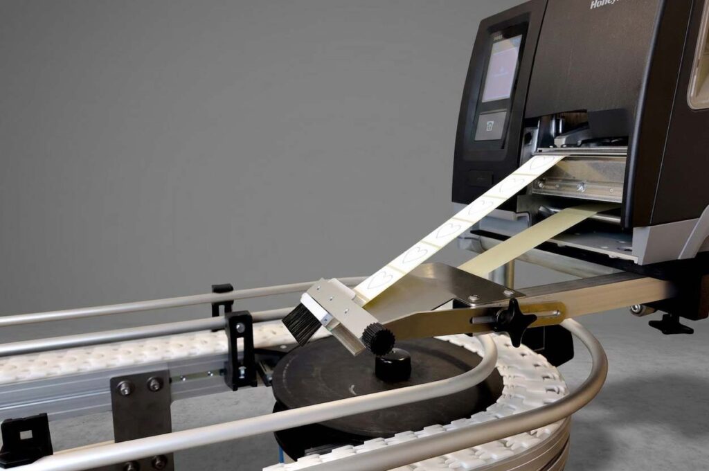 WLM Wipe on applicering etikettapplikator