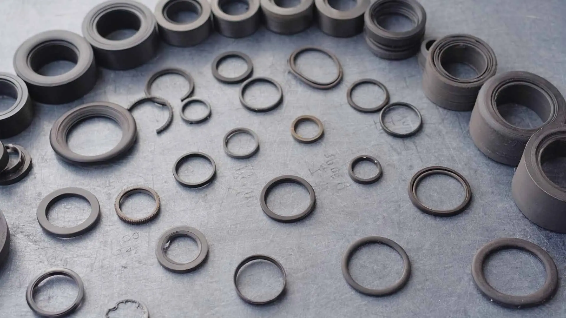 Märkning gummiring o-ring gummipackning tätningar märkning serienummer batch