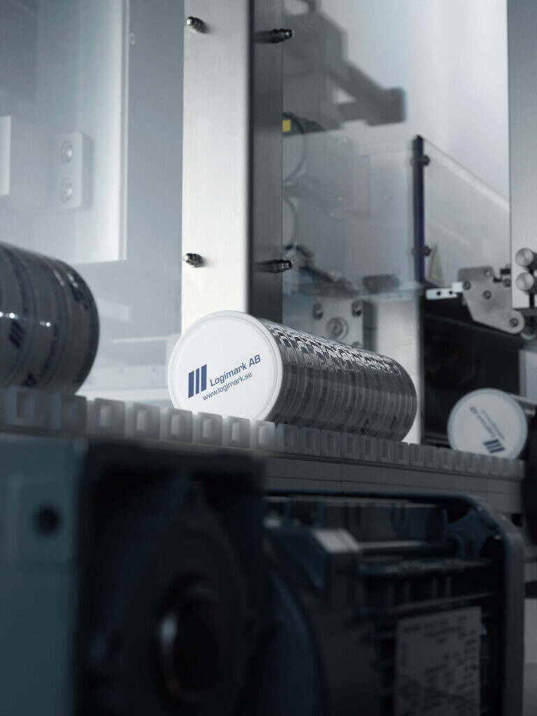 Snusmaskin - Branded outer vattenfallsmaskin stocketiketteringsmaskin