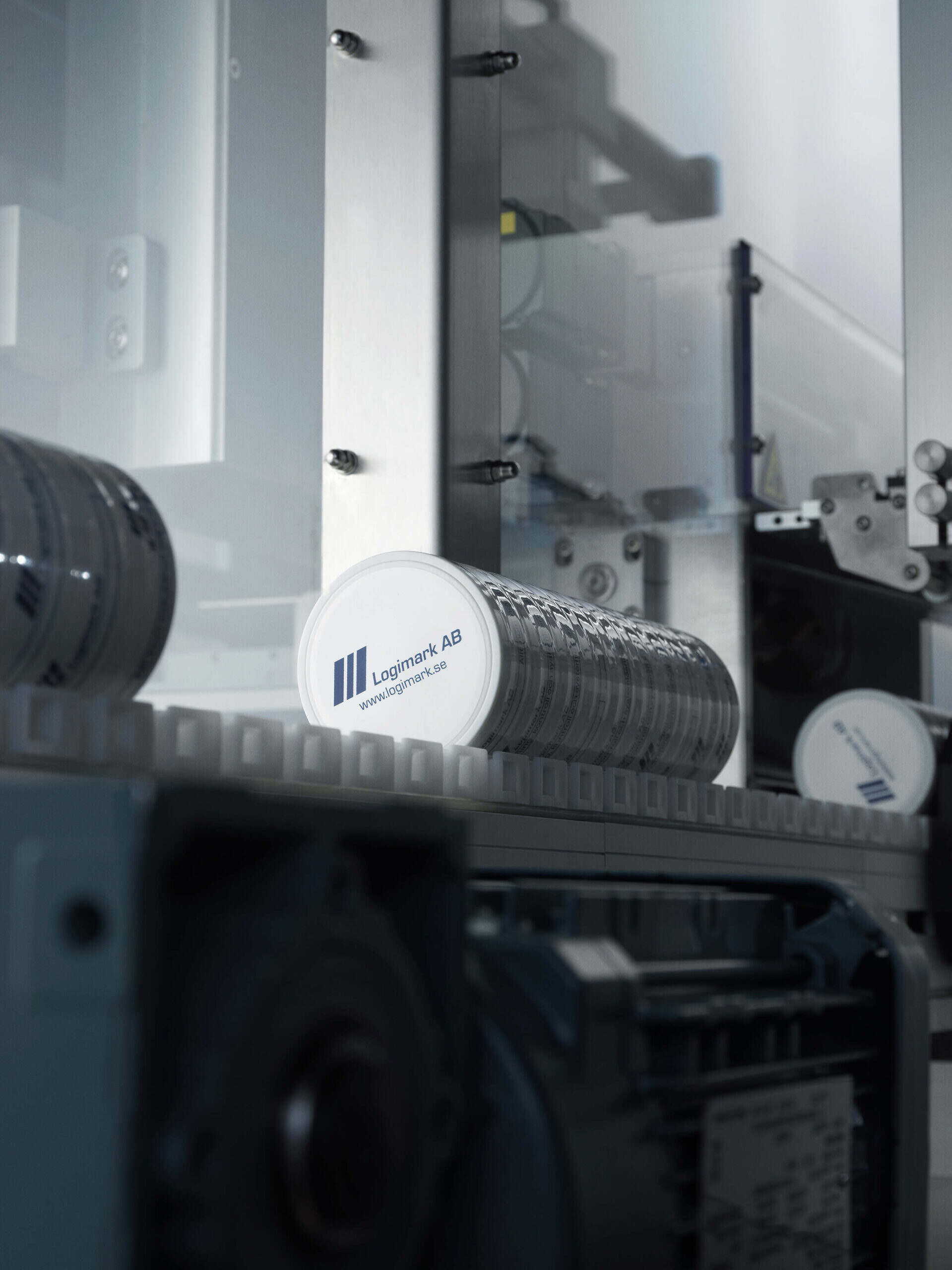 Snusmaskin - Branded outer vattenfallsmaskin stocketiketteringsmaskin