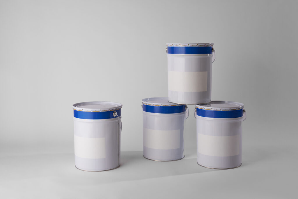 Specialmaskin hinketiketteringsmaskin hinkar