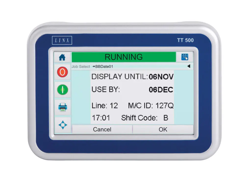 Linx TT500 TT0 termotransferskrivare