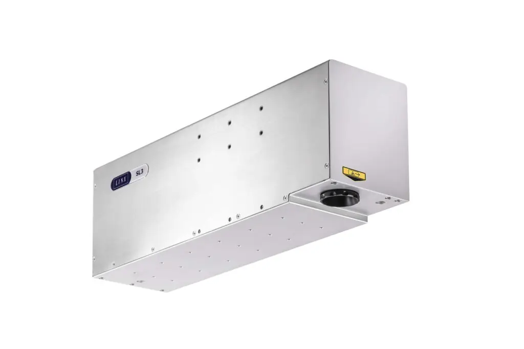 Lasermaskin Linx SL3 för produktionslinjen