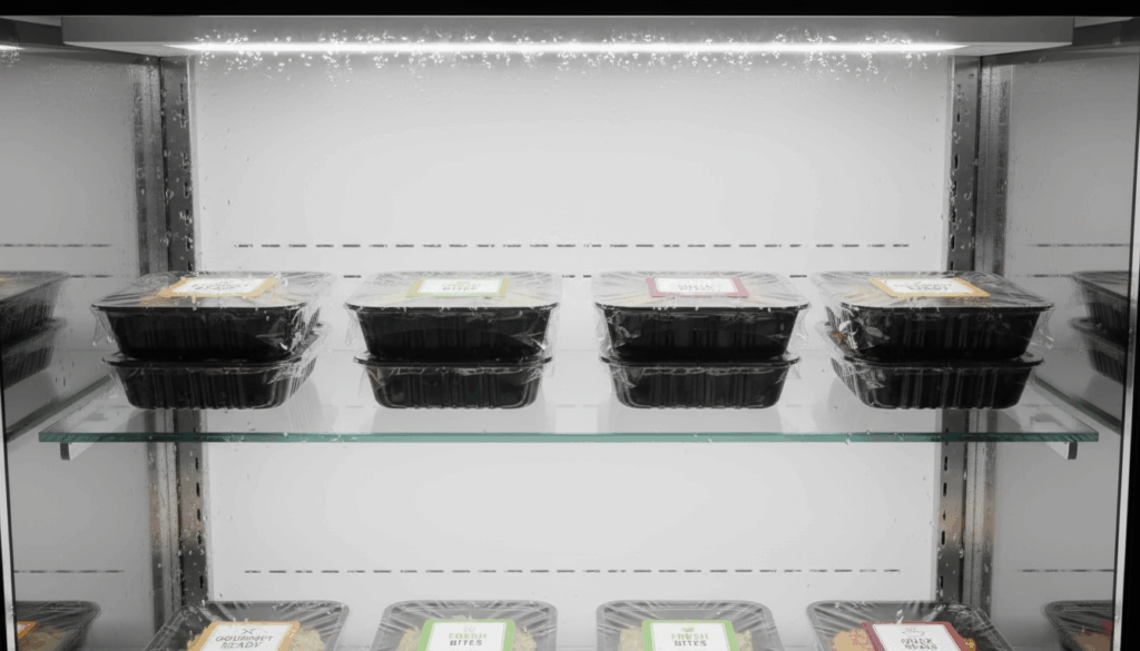 Etikettering mattråg etikettera plastfilm