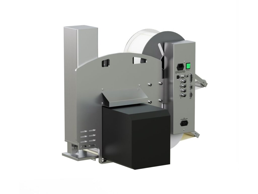 Etiketteringsmaskin - Perfekt för applicering av etiketter i produktionslinjen