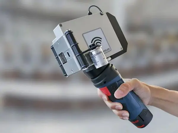 Industriell bläckstråleskrivare - Handhållen X1 Jet Weber