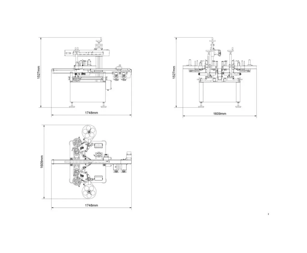 Geset 214 print & apply etiketteringsmaskin