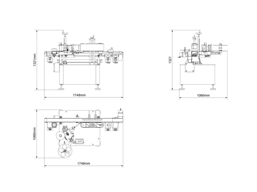 Etikettmaskin flaskor - System Geset 221