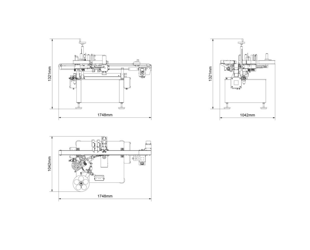 Geset 222 print & apply etiketteringsmaskin