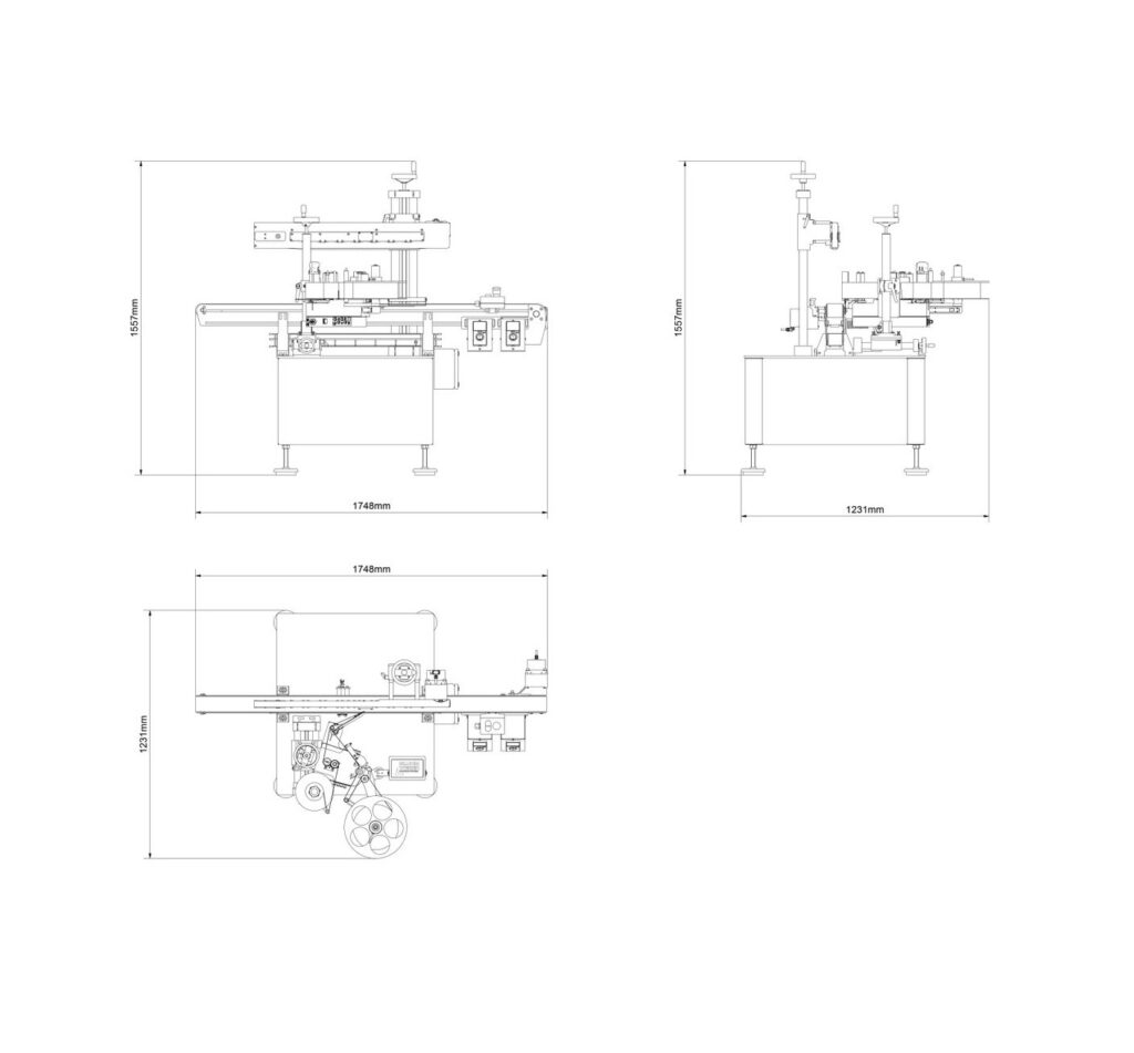 Geset 213 print & apply etiketteringsmaskin