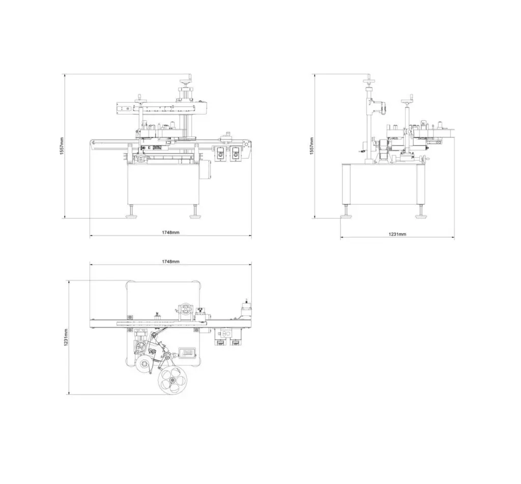Geset 213 print & apply etiketteringsmaskin