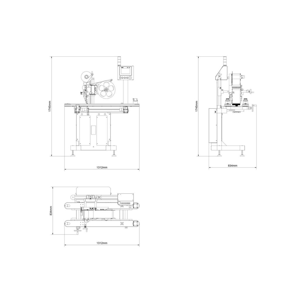 Geset 248 print & apply etiketteringsmaskin