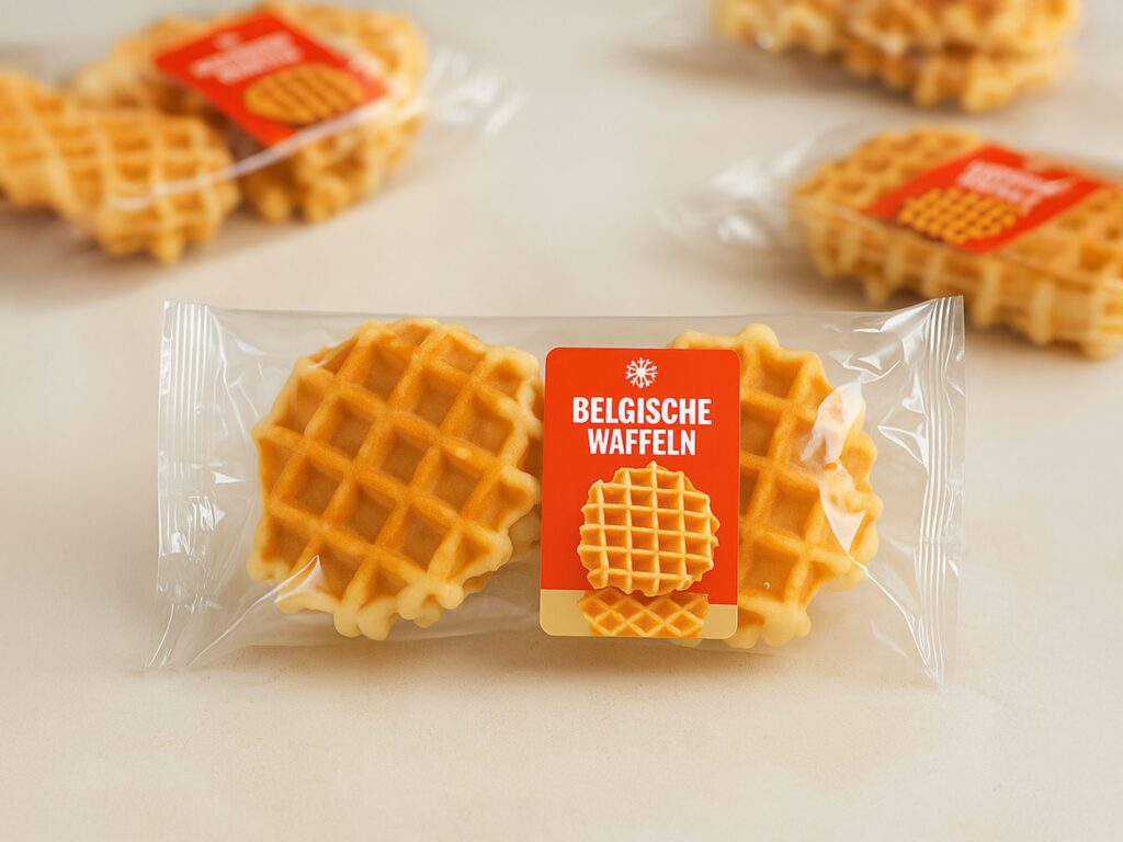 Etikettering på ojämn plastförpackning