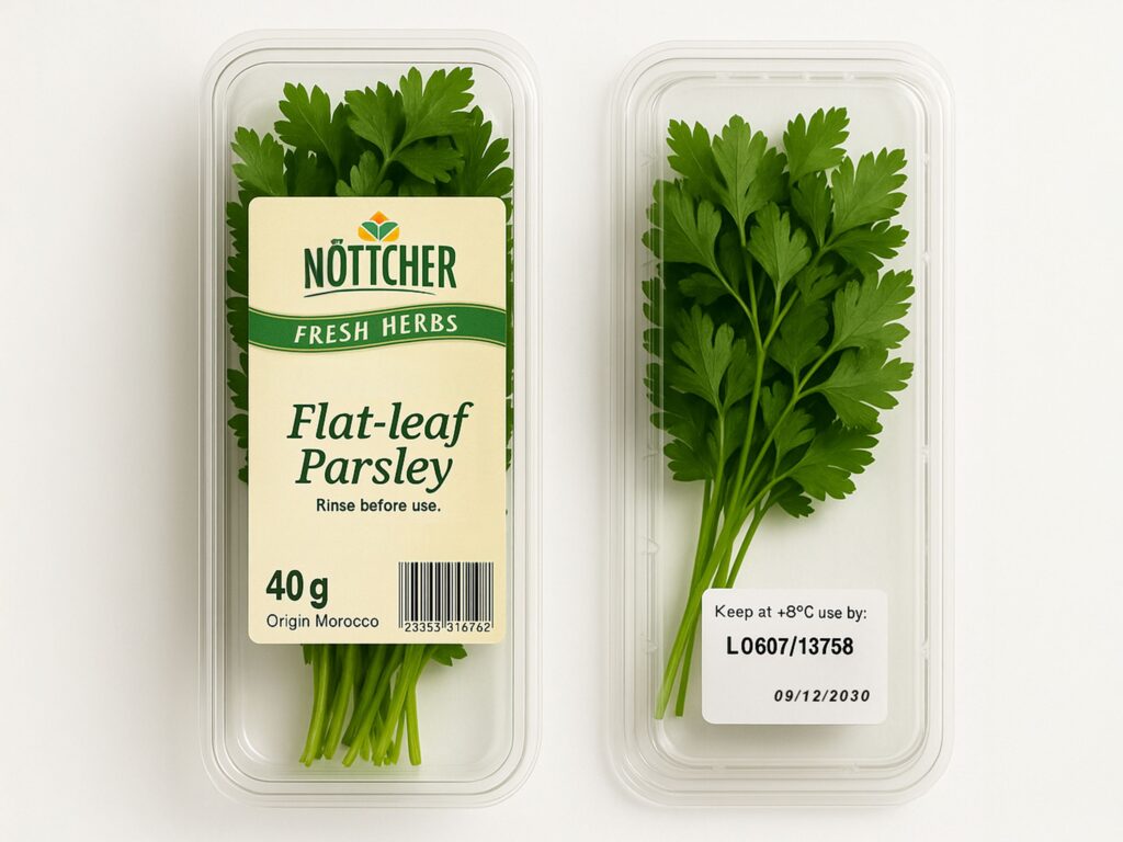 etikettering plastförpackning