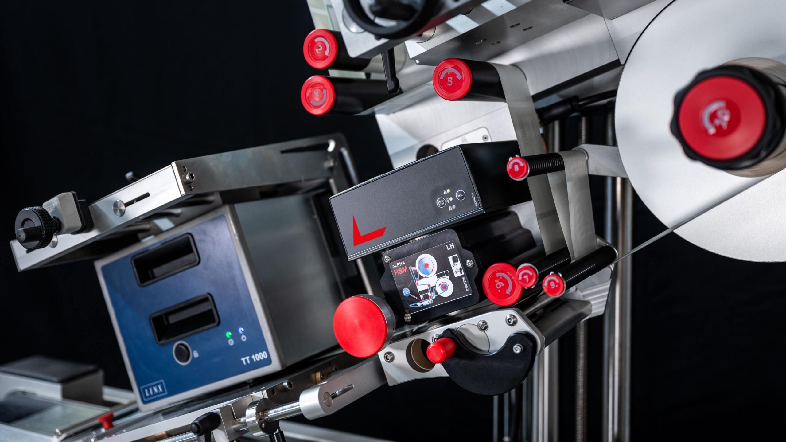 Alpha HSM etikettdispenser