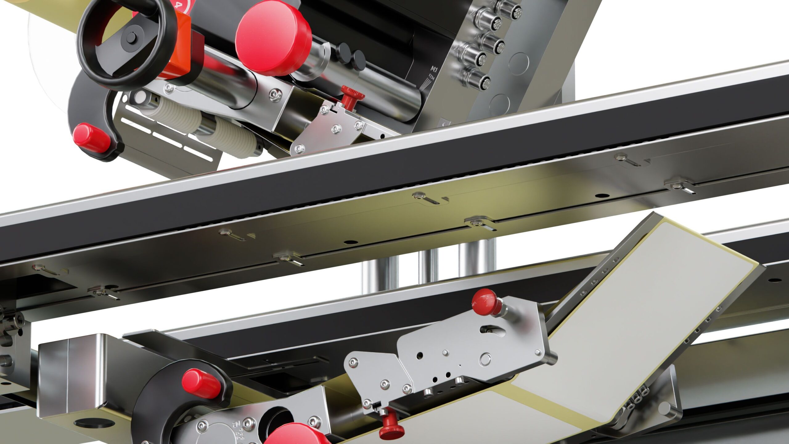 Geset 247 print & apply etiketteringsmaskin botten etikettering