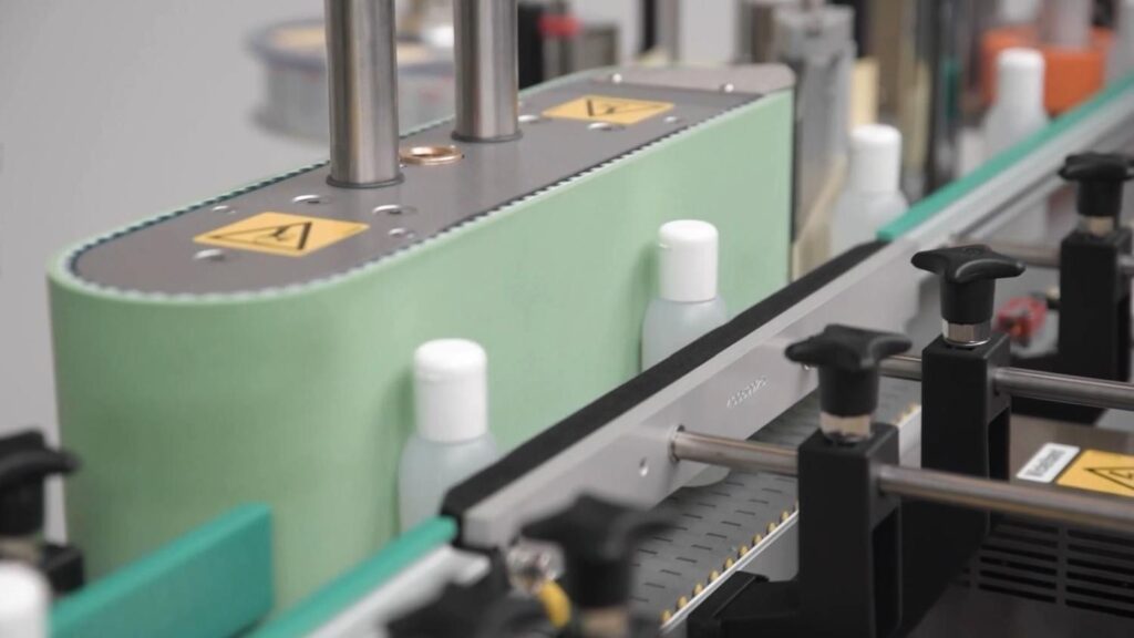 Etikettmaskin flaskor - System Geset 221