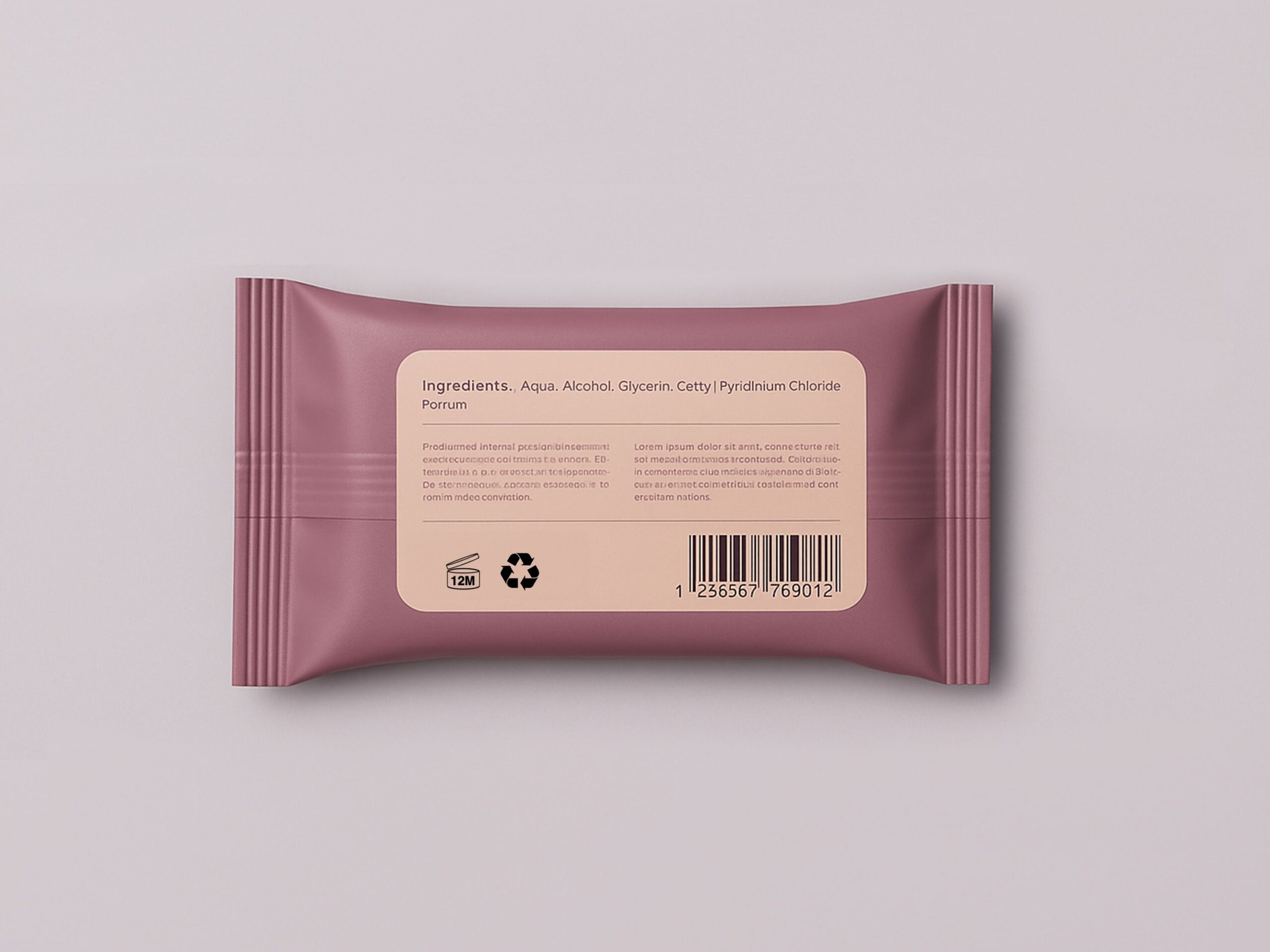 bottenetikettering etikett undersida förpackning