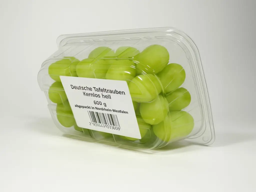 bottenetikett plastförpackning
