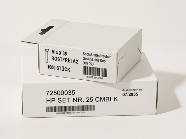 Industriell bläckstråleskrivare - Patronsystem - kartongmärkning